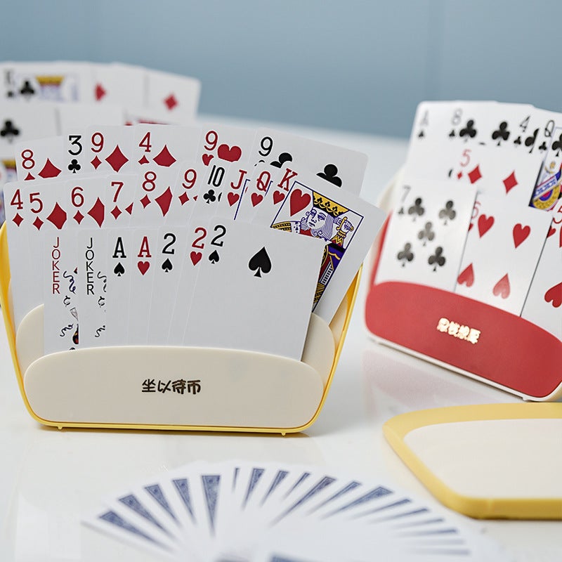 Multifunctional Poker Card Inserter Lazy Man Holding Card Artifact Free Hands Card Holder Table Game Card Storage Box - Image 5